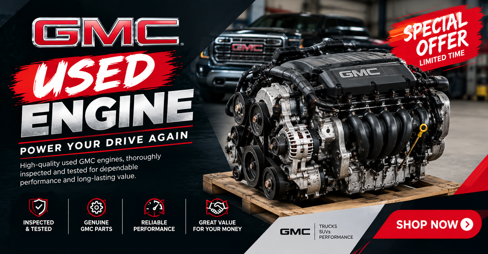 Rebuilt Gmc Engine For Sale 