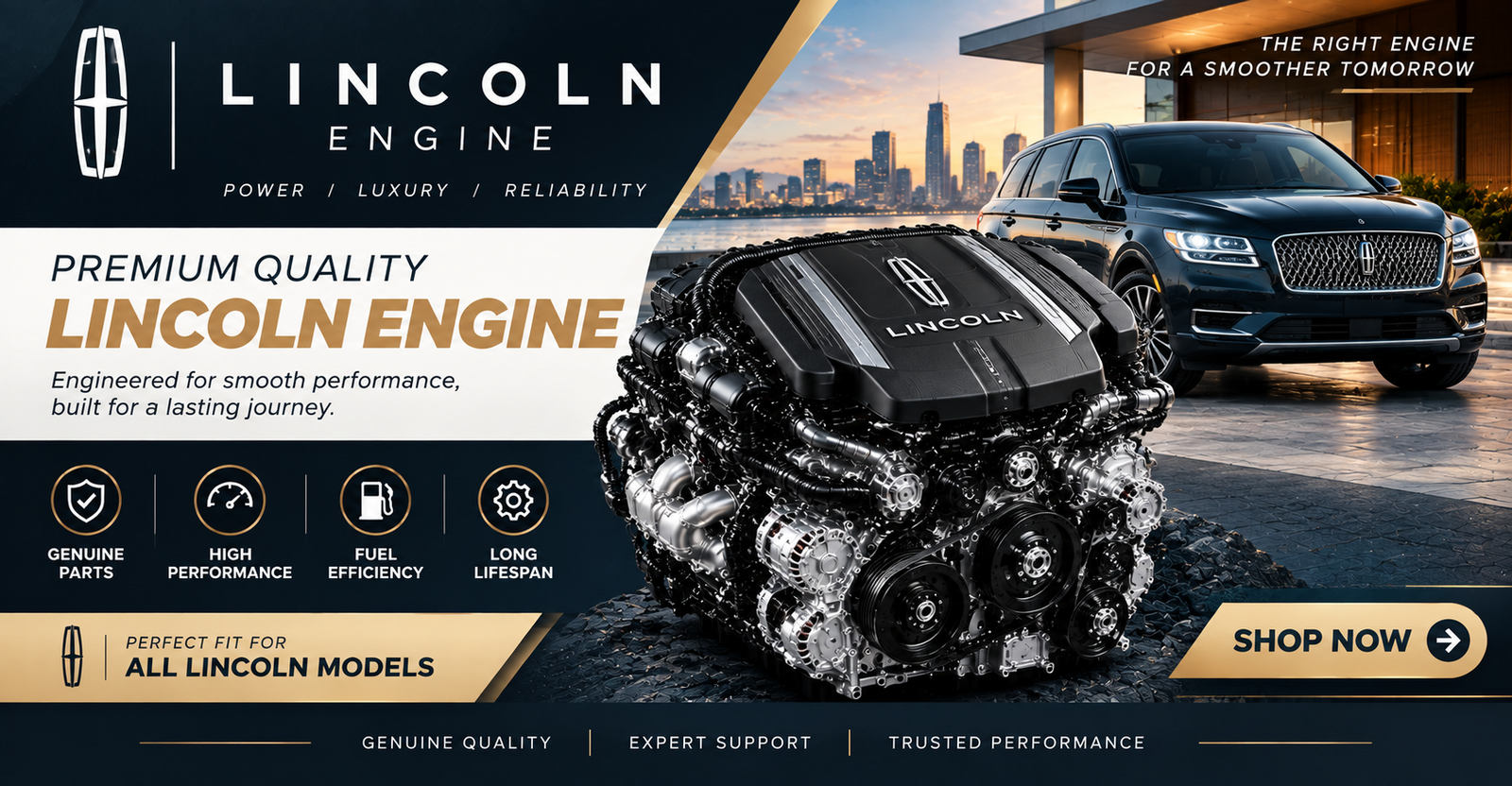 Reman Lincoln Engine For Sale 