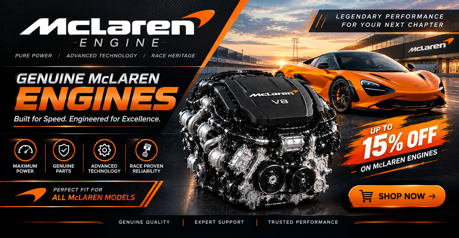 Reman Mclaren Engine For Sale 
