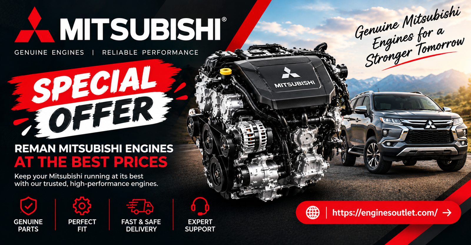 Used Mitsubishi Engine For Sale 