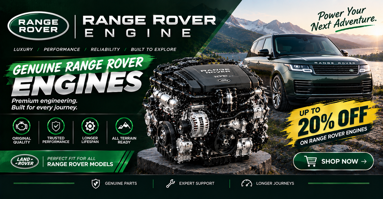 Used Range-Rover Engine For Sale 