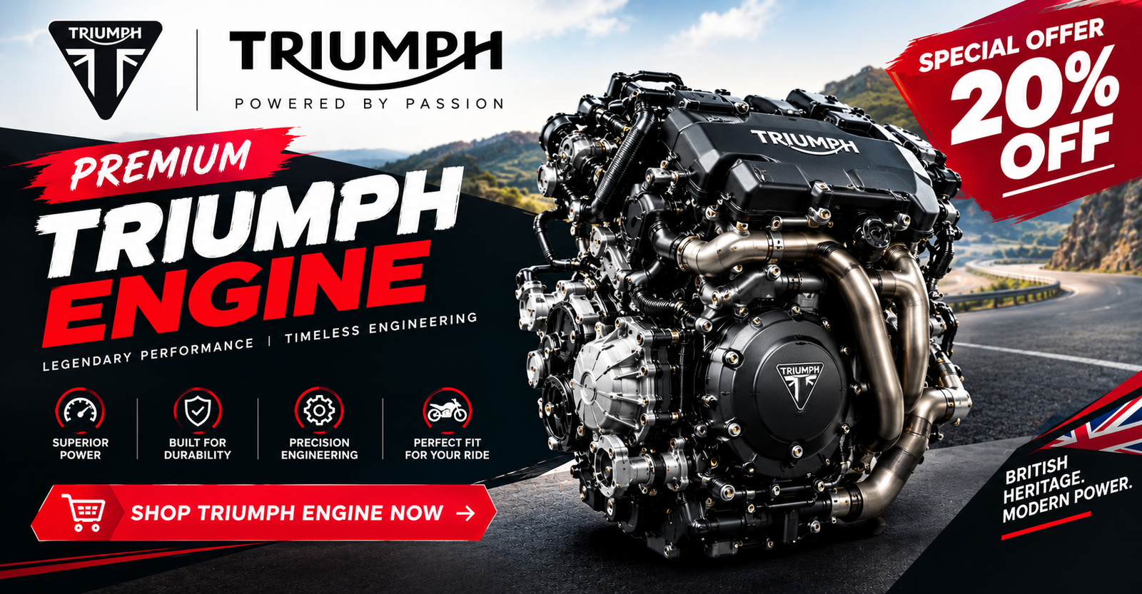 Used Triumph Engine For Sale 